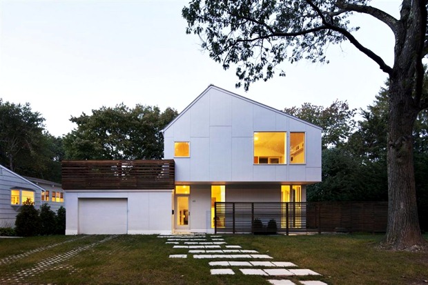 White home contemporary style