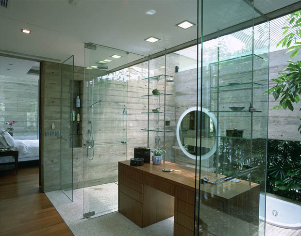 ห้องอาบน้ำ กึ่ง Open Air สัมผัสธรรมชาติ