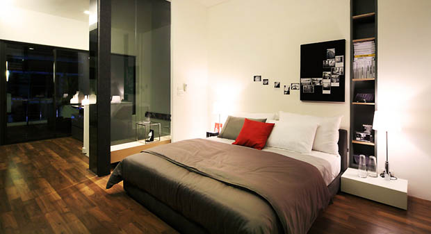 แต่งห้องนอน บ้านทาวน์โฮม