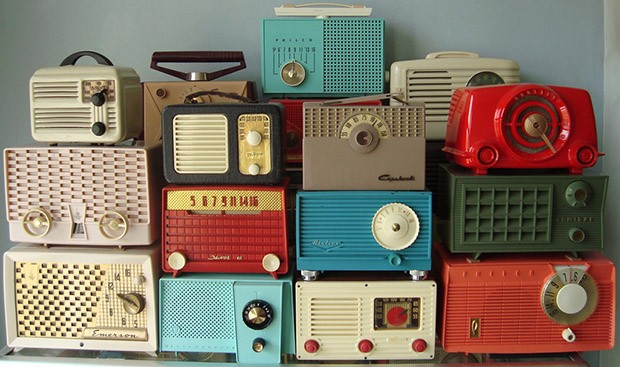 วิทยุสไตล์ vintage 