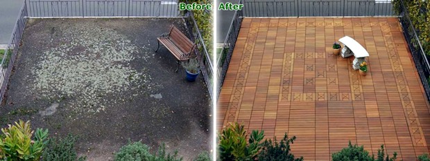 Decking Tile Terrace