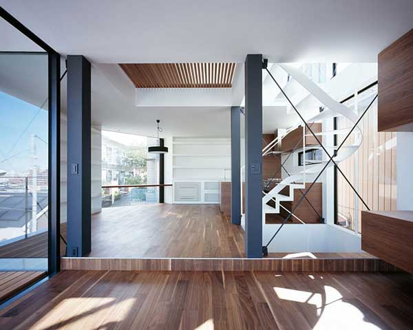 wood laminated floor