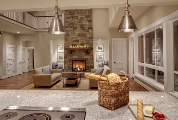 Kitchen-interior-contemporary-built in White