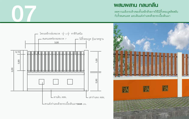 wood Fence Design by conwood