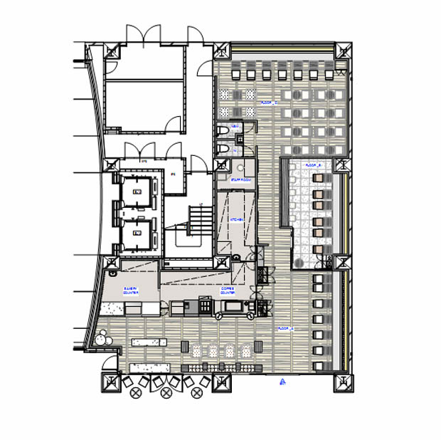 แผนผังร้านกาแฟ