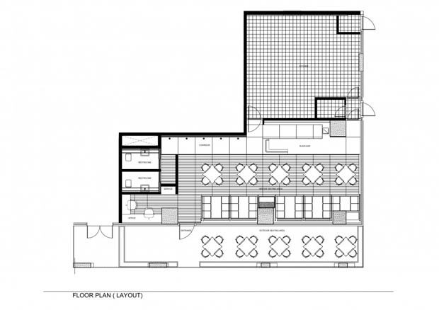 แผนผังร้านอาหาร