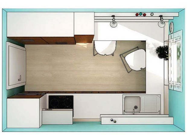 ผังห้องครัว