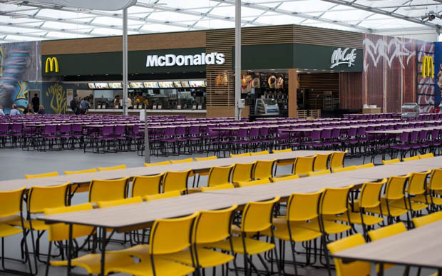 ตกแต่งโรงอาหาร ศูนย์อาหาร
