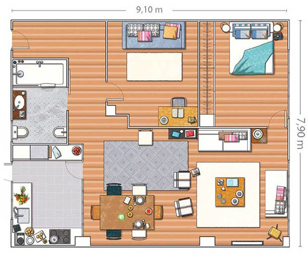 แผนผังคอนโดมิเนียม