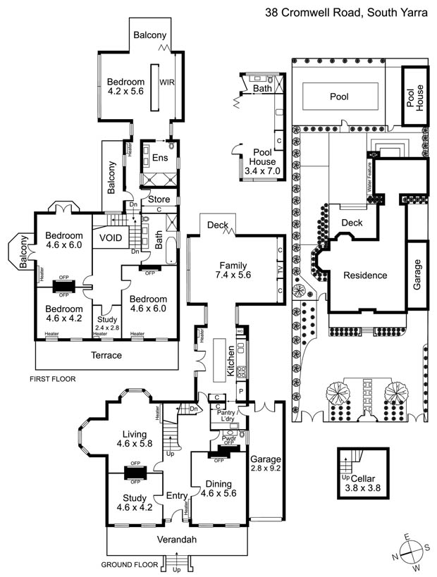 แปลนสร้างบ้านหลังใหญ่ คฤหาสน์ Victorian