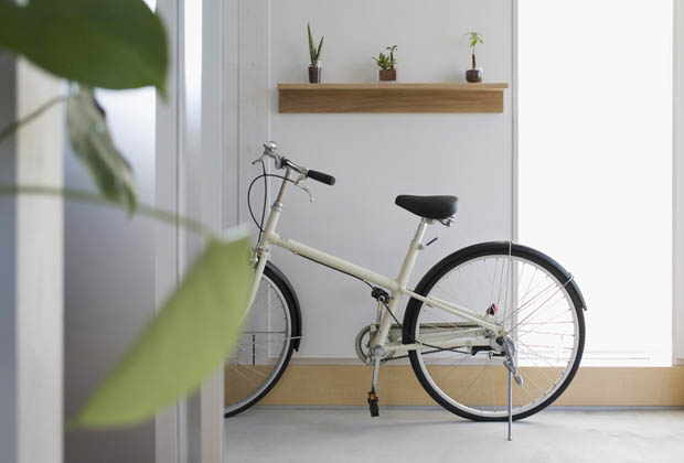ห้องเก็บจักรยาน ภายในบ้าน