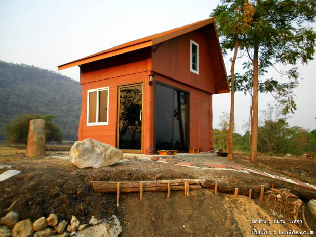 แบบบ้านไม้ ขนาดเล็ก Small home Thai