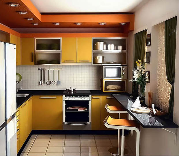 ห้องครัวสีเหลือง
