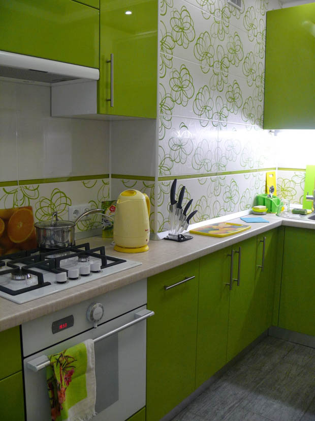 แบบห้องครัวสีเขียว สวยสดชื่น สบายตา - บ้านไอเดีย เว็บไซต์เพื่อบ้านคุณ