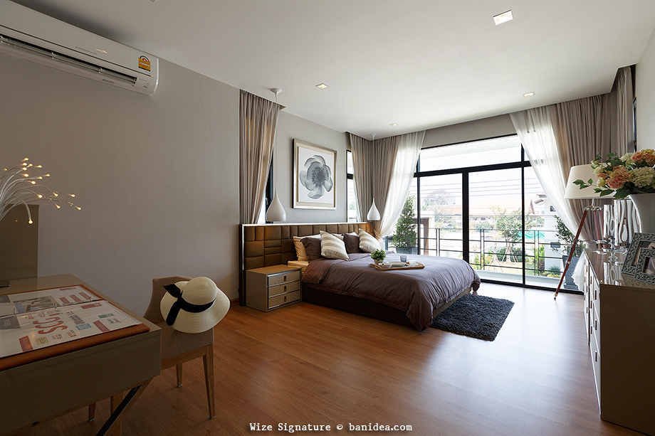 แบบห้องนอน Master Bedroom