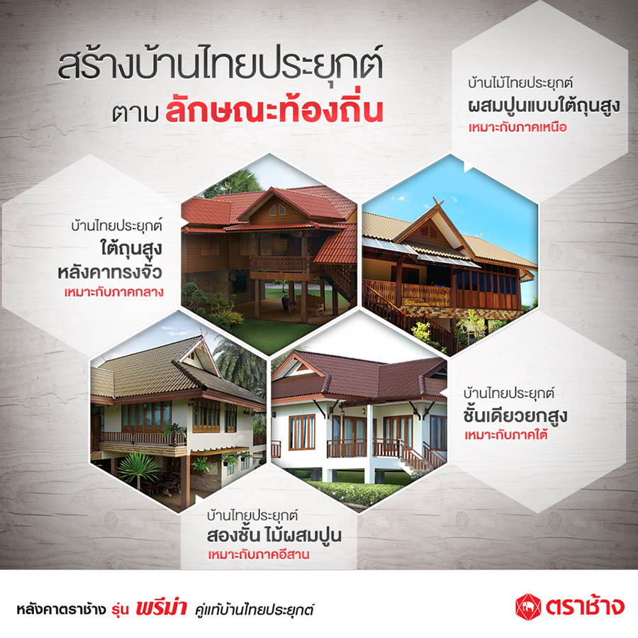 ประเภทบ้านไทยประยุกต์