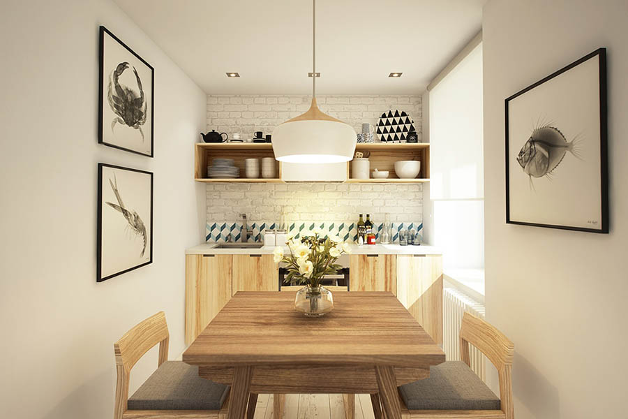 ออกแบบห้องครัวในคอนโด