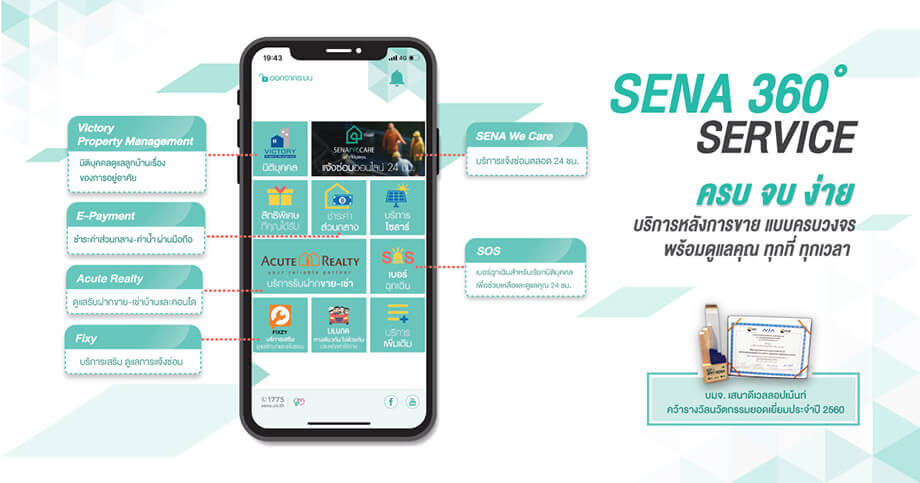 sena 360 App