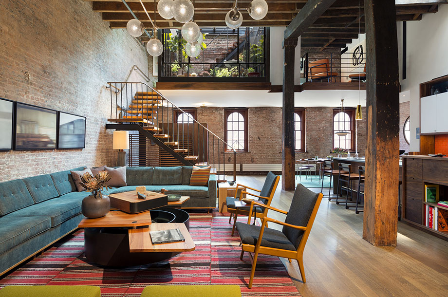 ตกแต่งคอนโด industrial loft