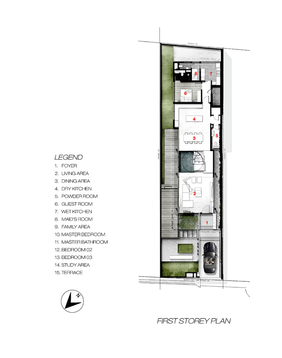 first storey plan