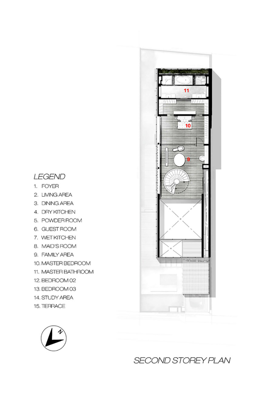 second storey plan