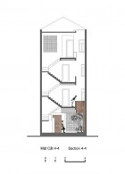 แบบร่าง White-brick block-facade-townhouse 4 ชั้น