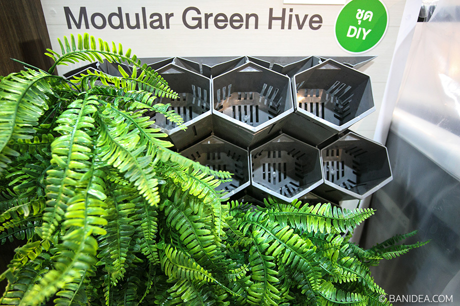 ชุดจัดสวนแนวตั้ง Modular Green Hive DIY