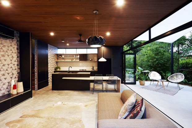 ห้องนั่งเล่น open plan