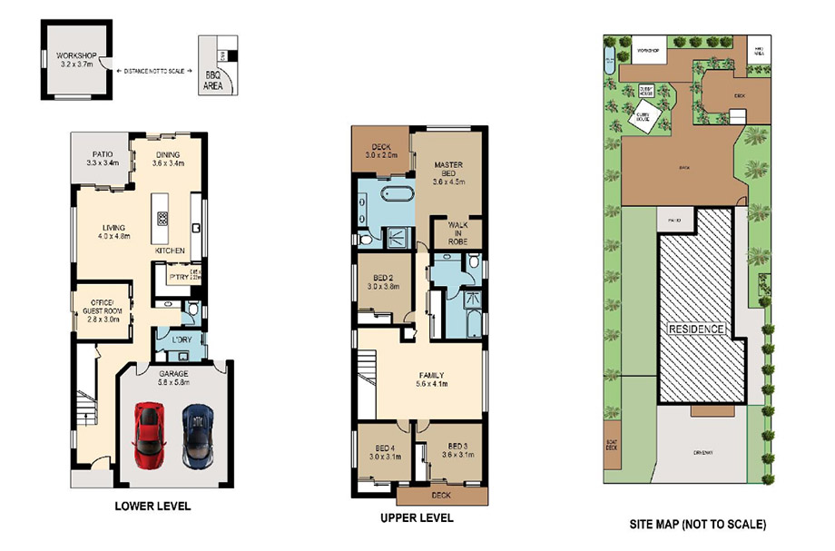 ผังบ้านสองชั้น