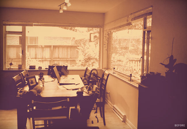 ห้องทานอาหารเก่าก่อนปรับปรุง