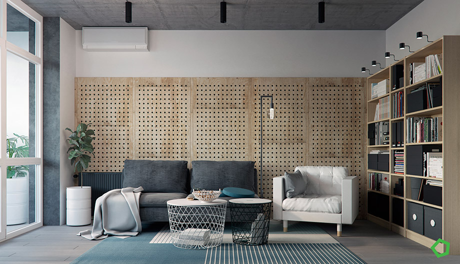 ผนังห้องกรุไม้ pegboard - บ้านไอเดีย เว็บไซต์เพื่อบ้านคุณ ผนังห้องกรุไม้ Pegboard - บ้านไอเดีย เว็บไซต์เพื่อบ้านคุณ