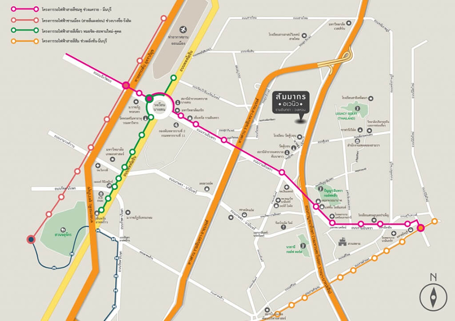 Maps สัมมากร อเวนิว รามอินทรา-วงแหวน