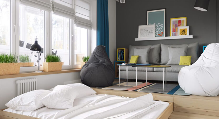 จัดการห้องพื้นที่น้อย ใช้สอยง่าย สบายทุกตารางเมตร - บ้านไอเดีย  เว็บไซต์เพื่อบ้านคุณ