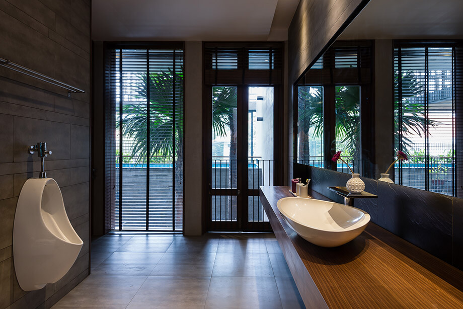 ห้องน้ำ Modern Tropical