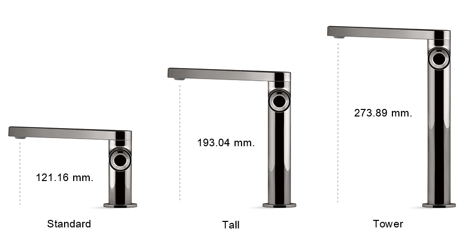 Kohler รุ่น Composed มีให้เลือก 3 ระดับความสูง