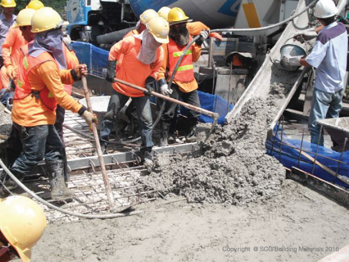 ปูนซีเมนต์สำหรับงานส่วนต่าง ๆ ของบ้าน