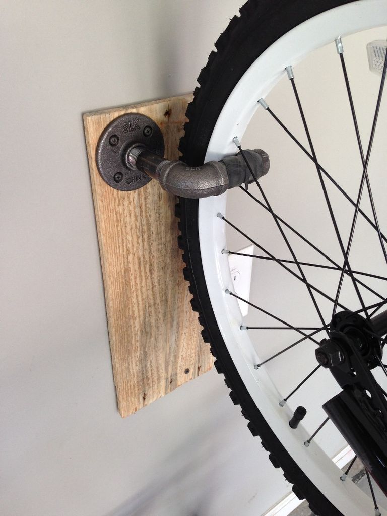 DIY ที่แขวนจักรยาน