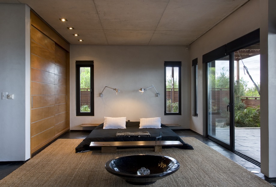 ห้องนอน modern-tropical