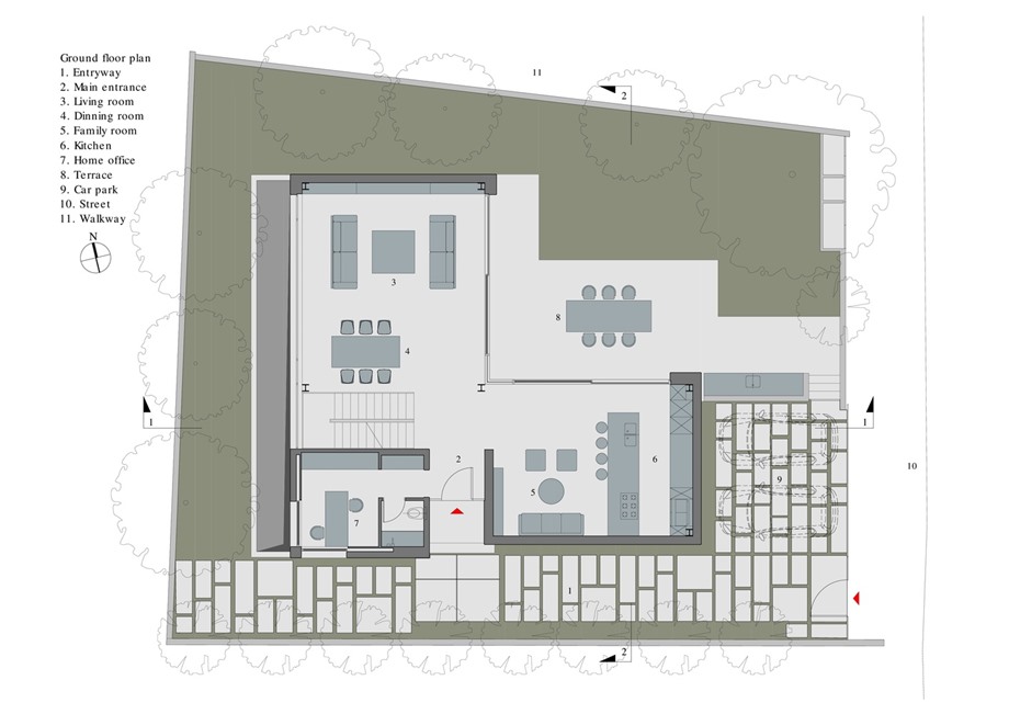 แปลนบ้าน Ground_floor_plan