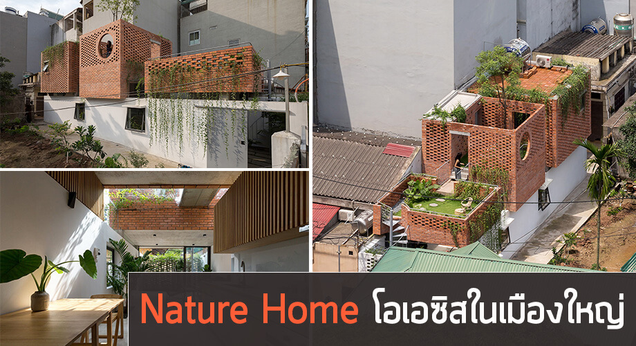 บ้านอิฐในเมืองใหญ่