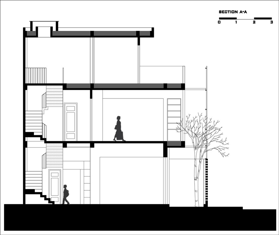 แปลนบ้าน Section_A-A