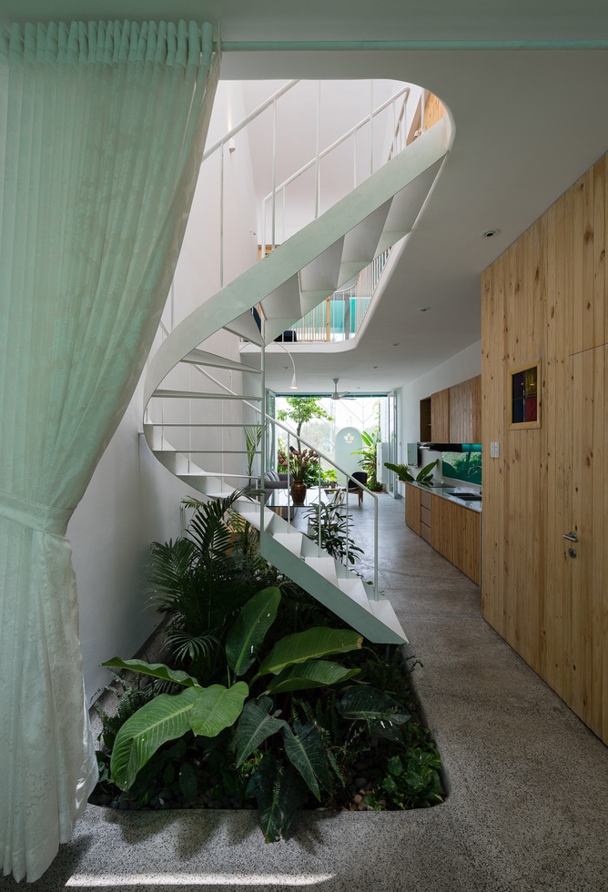 บ้าน open space มีสวนเล็ก ๆ
