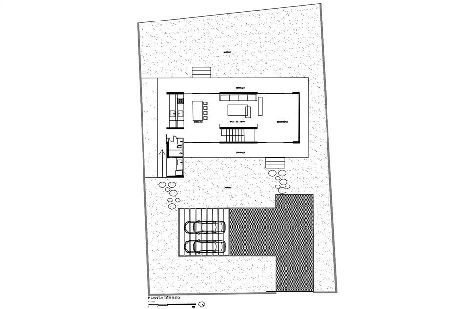 ผังภายในบ้านสองชั้น