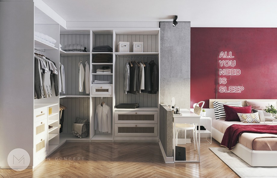 walk-in closet