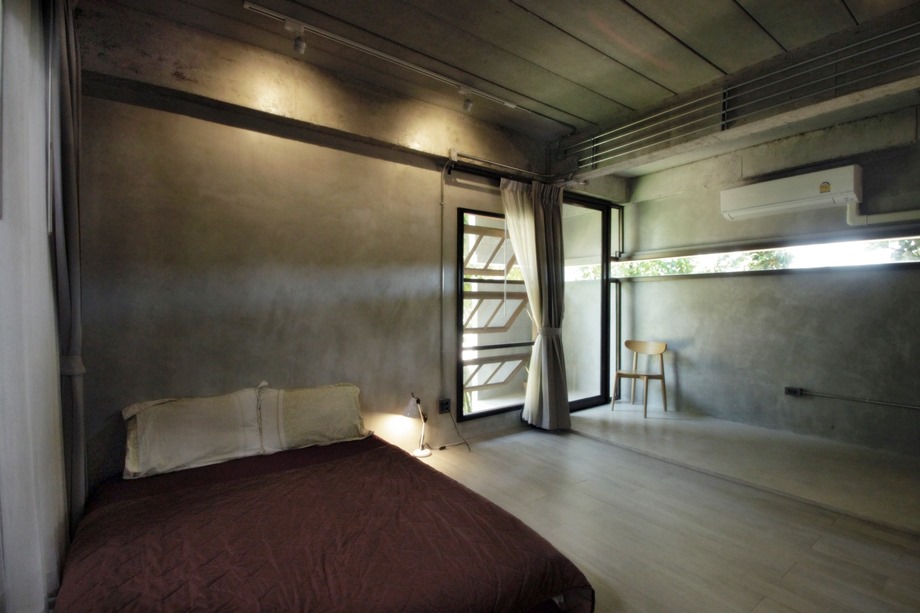 ช่องแสงและหน้าต่างในห้องนอน