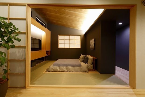 ห้องนอนสไตล์ญี่ปุ่นโมเดิร์น