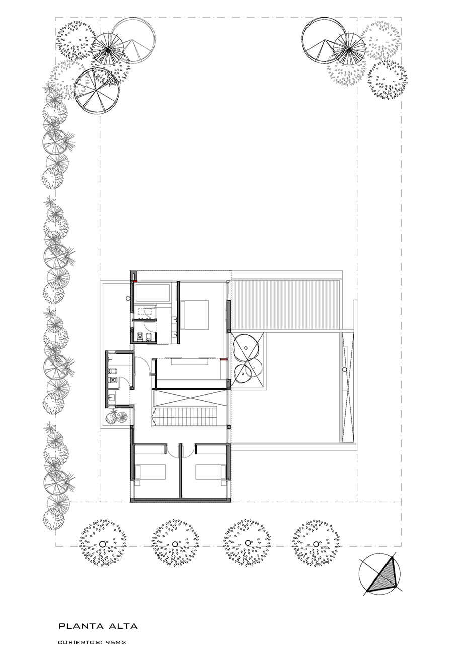 ผังบ้านสองชั้น