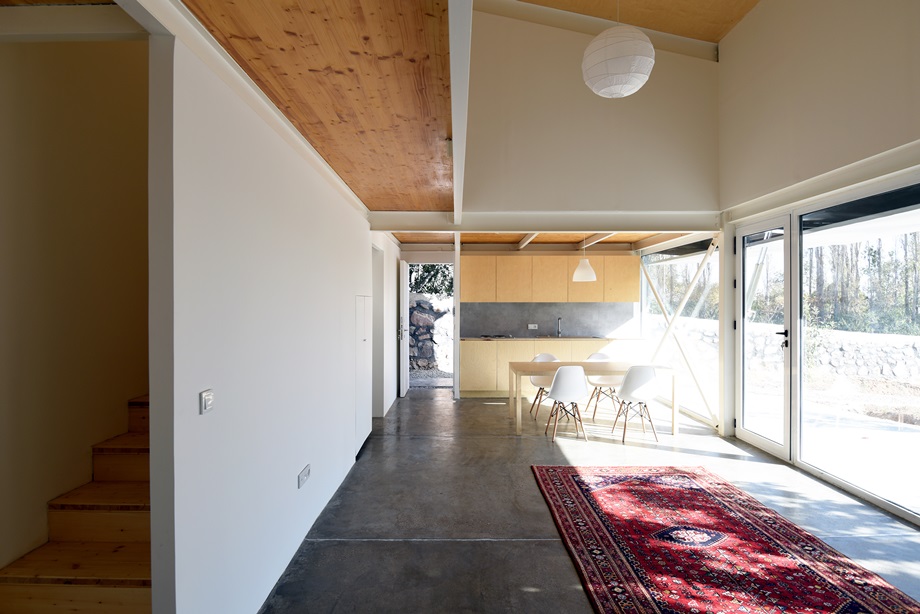 บ้าน open plan ชั้นล่าง