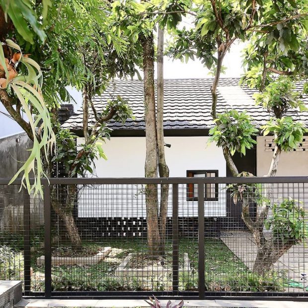 บ้านโทนสีขาวดำ