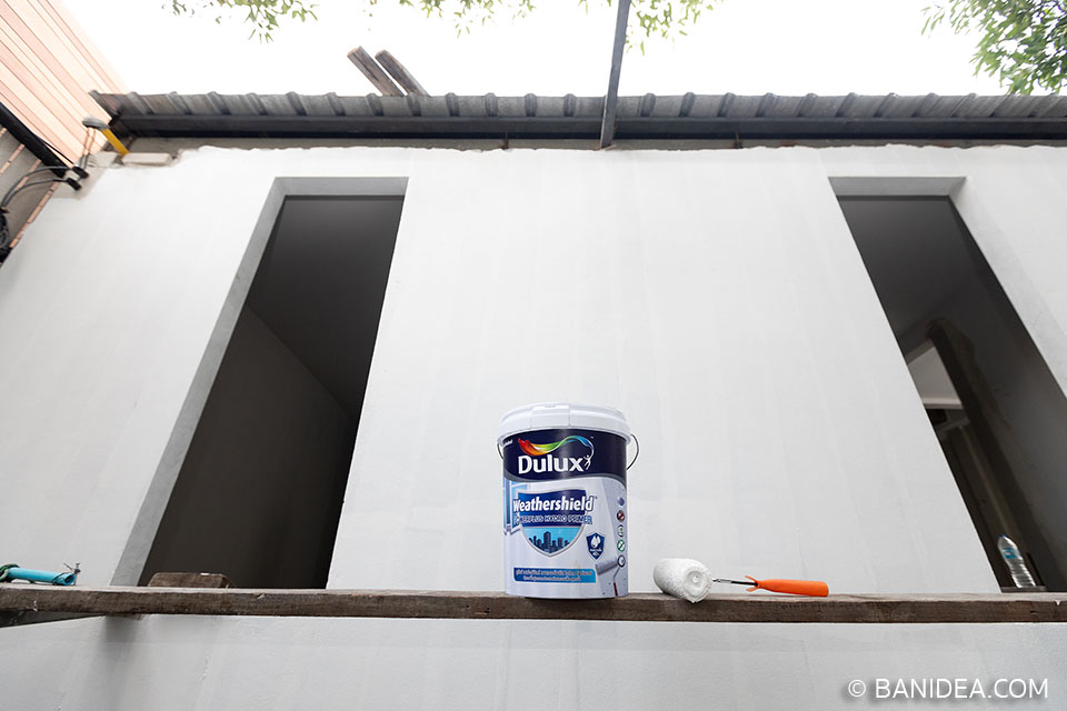 สีรองพื้น Dulux ทาผนังชื้นได้